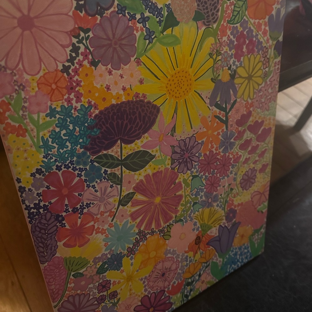 Colorful Floral Painting - Picture 7 of 8